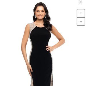Xscape Illusion gown size 10